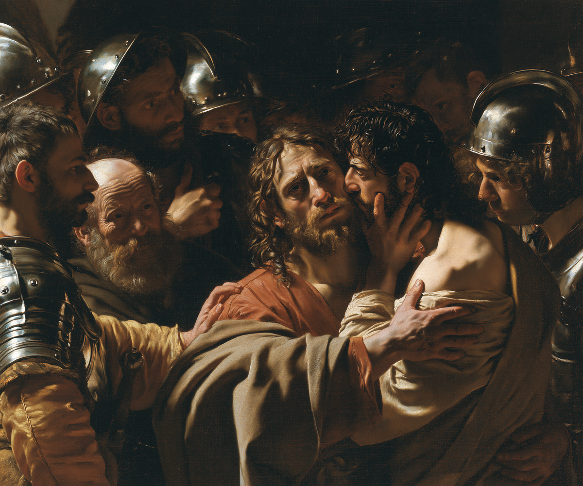 Kristet arbetslandskap - Judas svek - Helig tystnad - Alfa kristen konst