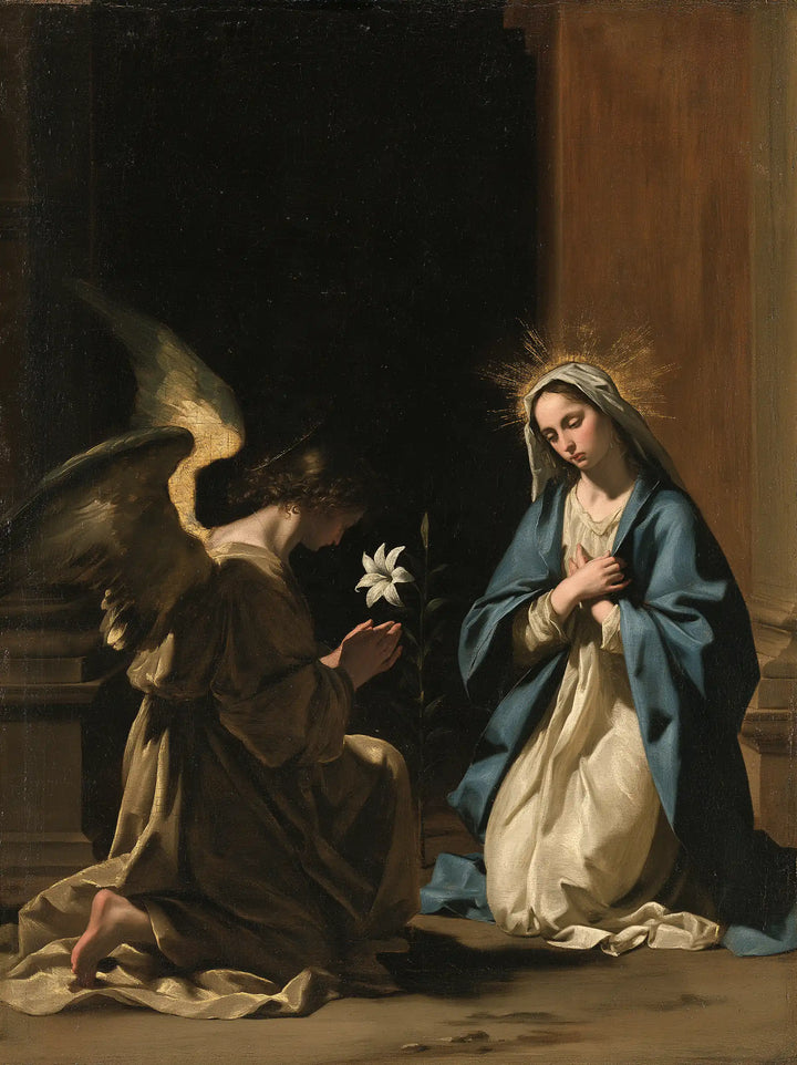 The Annunciation - Black and Gold · Portrait n° 22