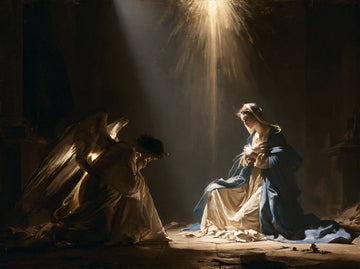 The Annunciation - Divine Light Descending upon Mary · Landscape n° 3