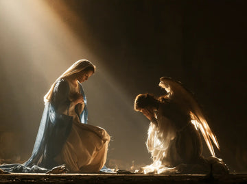 The Annunciation - Divine Light Descending upon Mary · Landscape n° 4