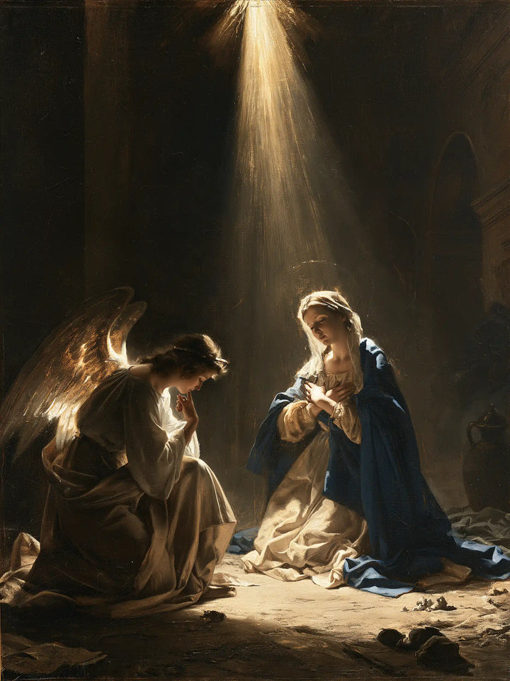 The Annunciation - Divine Light Descending upon Mary · Portrait n° 16