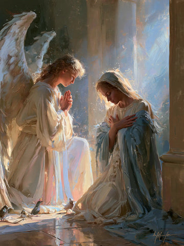 The Annunciation - Impressionist · Portrait n° 12