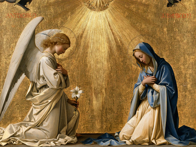The Annunciation - Sacred Gold · Landscape n° 5
