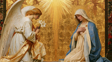 The Annunciation - Sacred Gold · Landscape n° 9