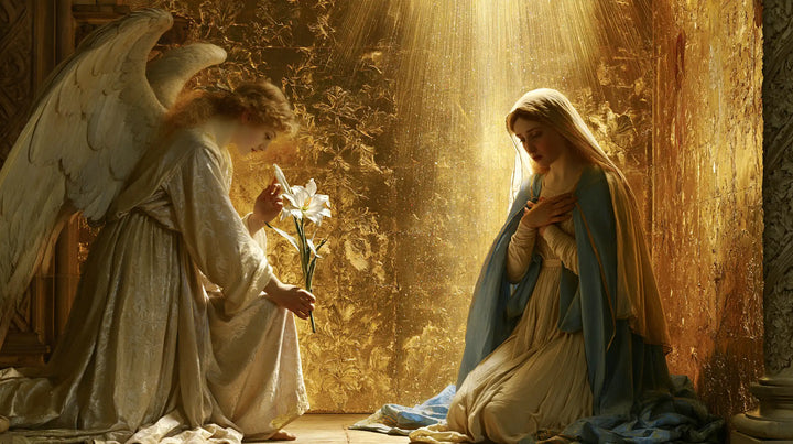 The Annunciation - Sacred Gold · Landscape n° 10