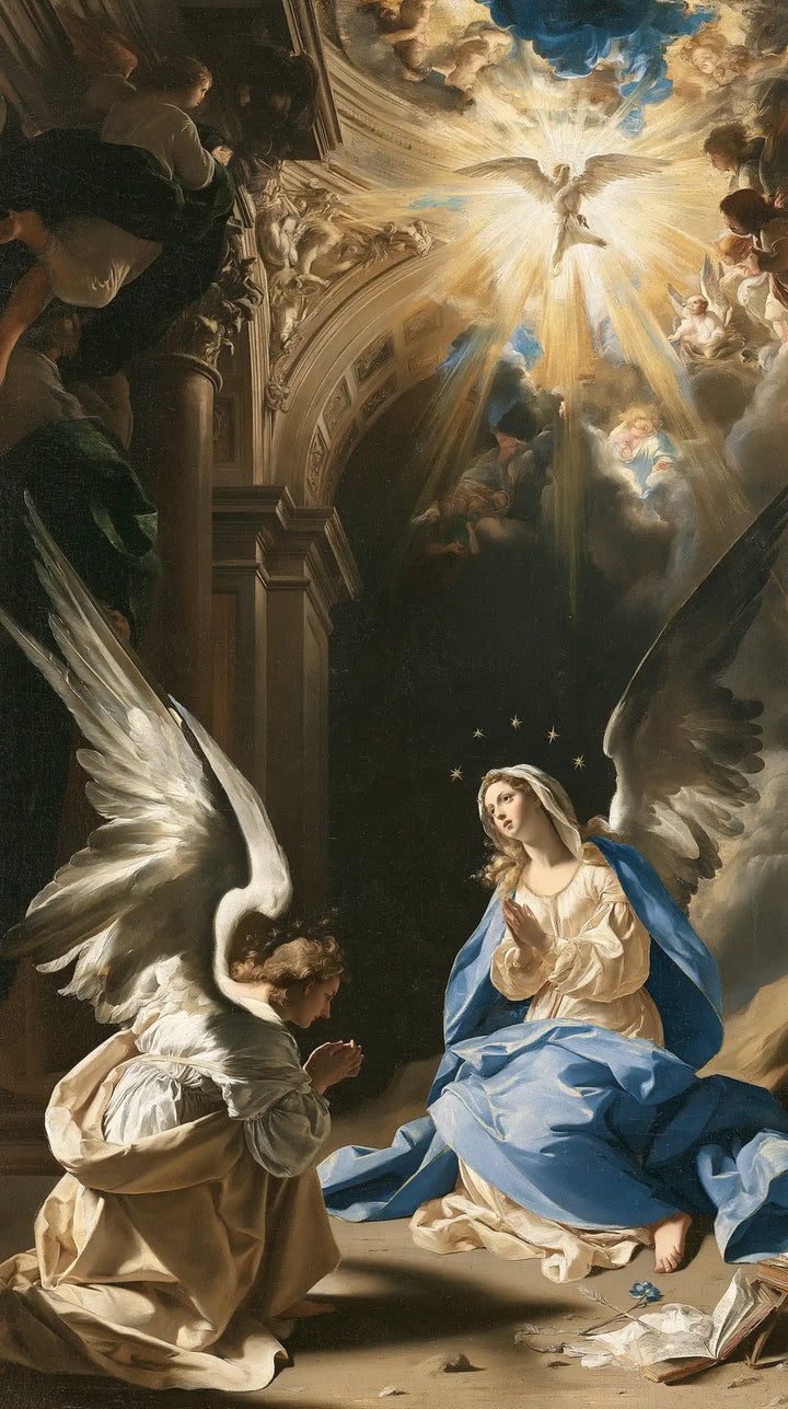 The Annunciation - Sacred Monumental View · Portrait n° 6