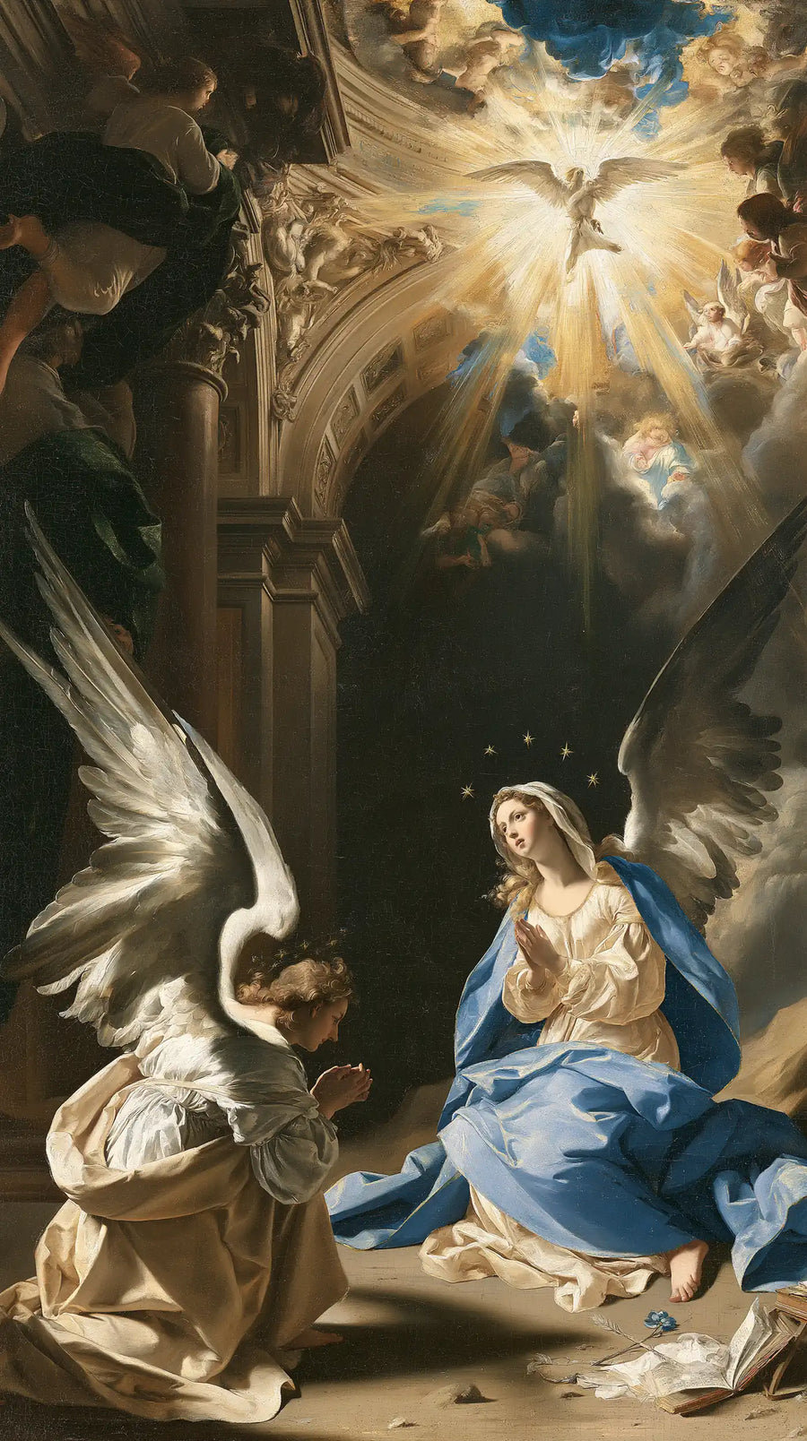 The Annunciation - Sacred Monumental View · Portrait n° 6