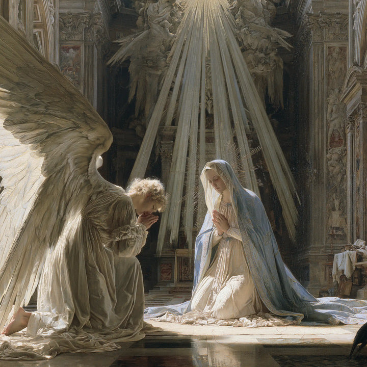 The Annunciation - Sacred Monumental View · Square n° 4
