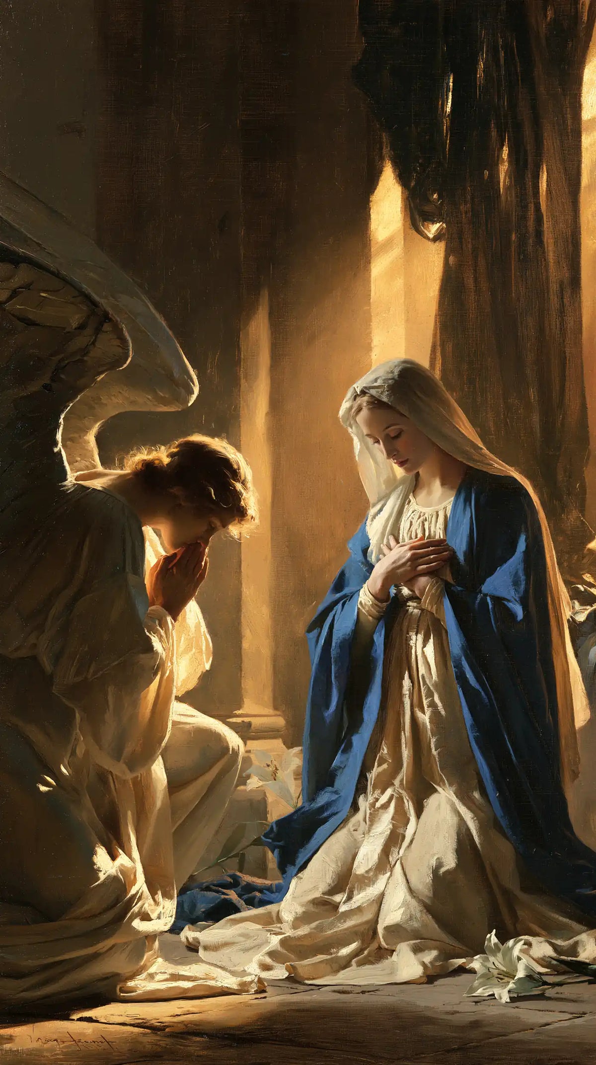 The Annunciation - The Silence of Mary · Portrait n° 6