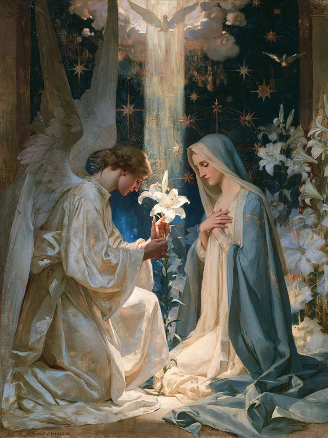 The Annunciation - Symbolist · Portrait n° 14