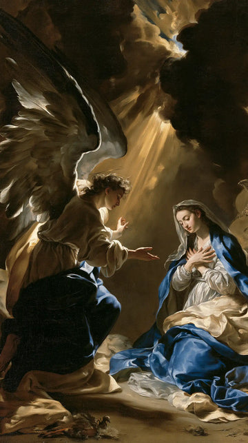 The Annunciation - Theatrical Baroque · Portrait n° 8