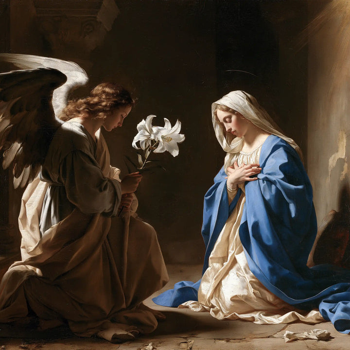 The Annunciation - The White Lily as Symbol · Square n° 8