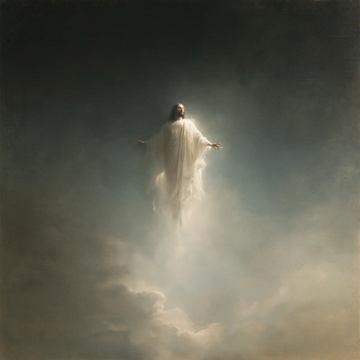 The Ascension of Jesus Christ - Contemporary Minimalism · Square n° 8