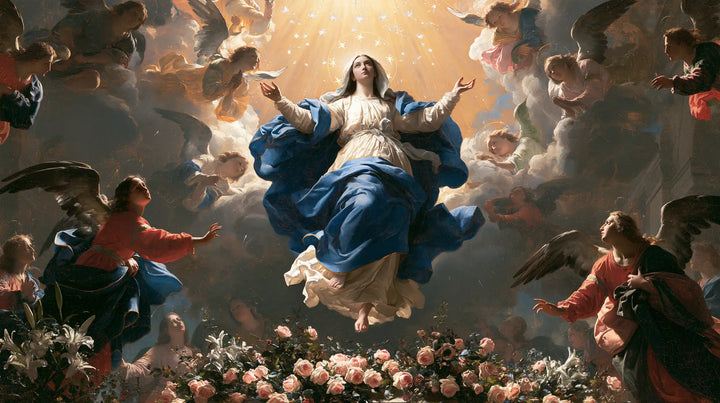 The Assumption of Mary — Roses Beneath Heaven’s Joy
