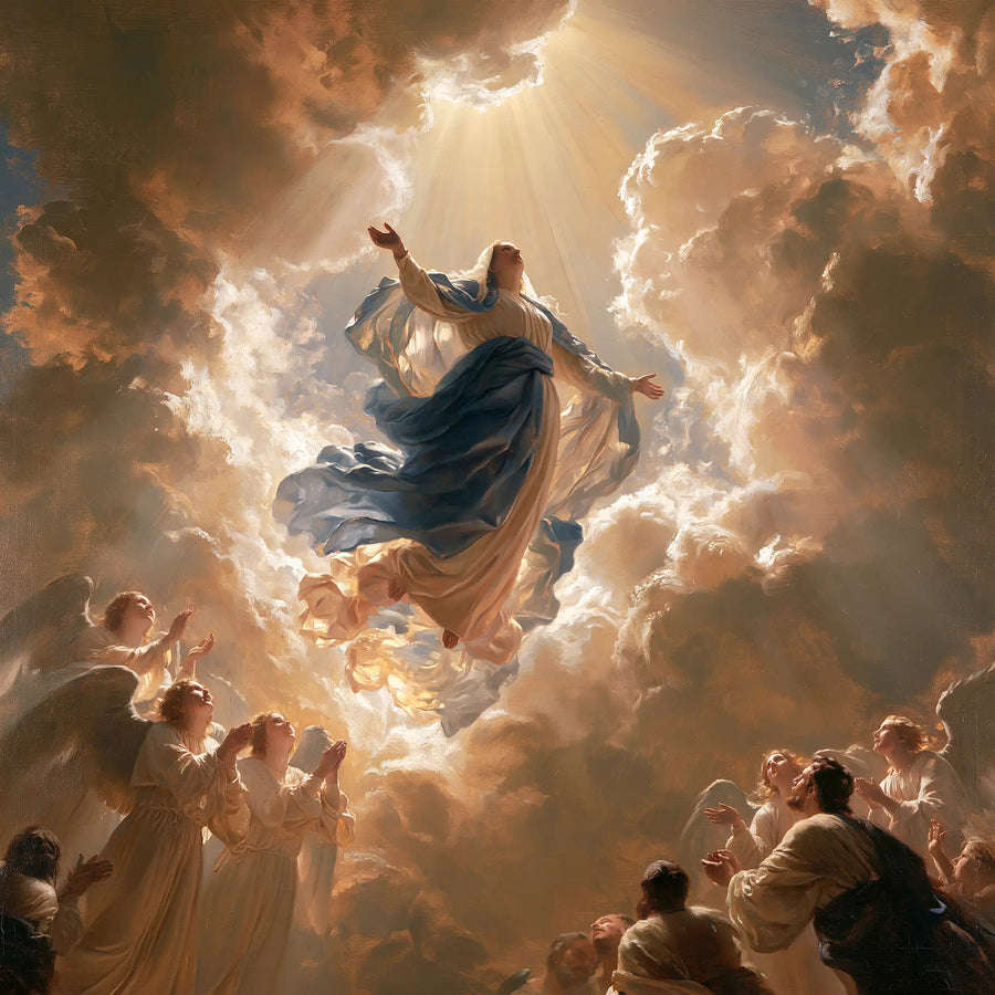 The Assumption of Mary - Heavenly Glory · Square n° 1