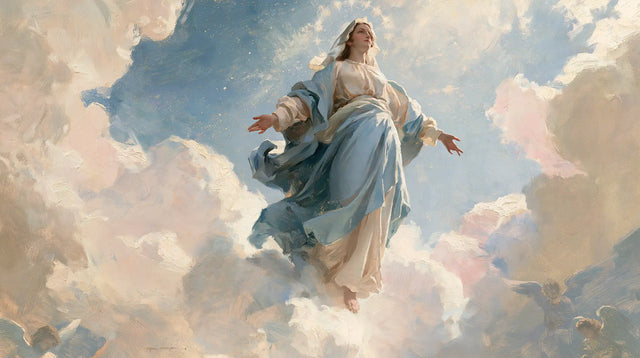 The Assumption of Mary — Azure Within Tender Clouds