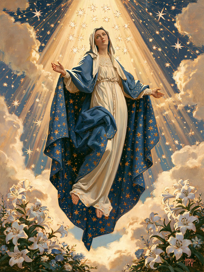 The Assumption of Mary - Symbolist · Portrait n° 9