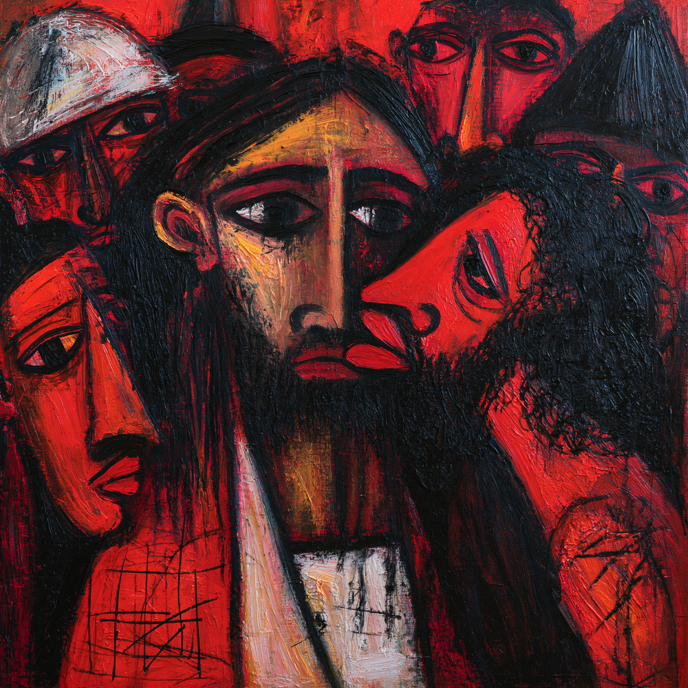 Judas svek - Expressionist · Carré nr 3 - Kristen konst