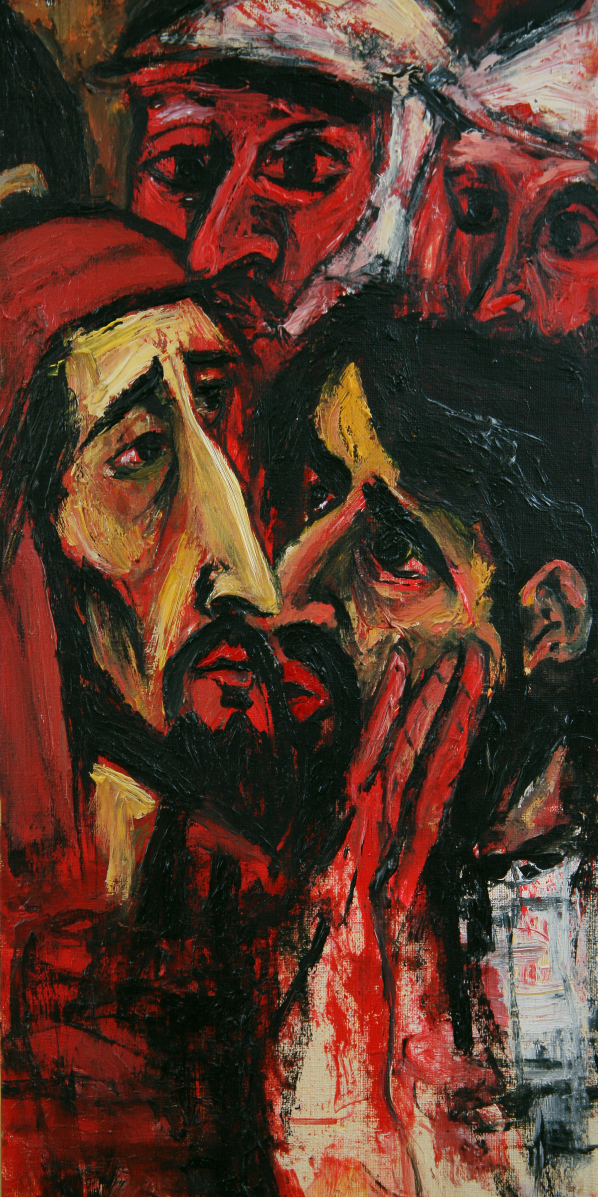 Judas svek - Expressionistiskt · Porträtt nr 1 - Kristen konst