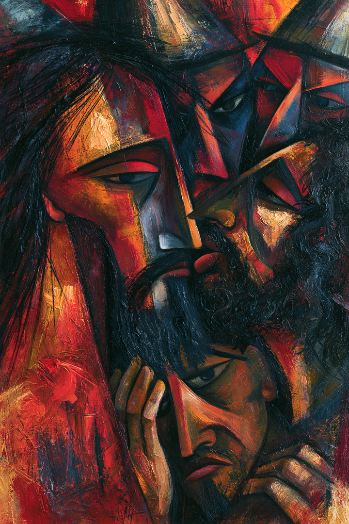 Judas svek - Expressionist · Porträtt nr 6