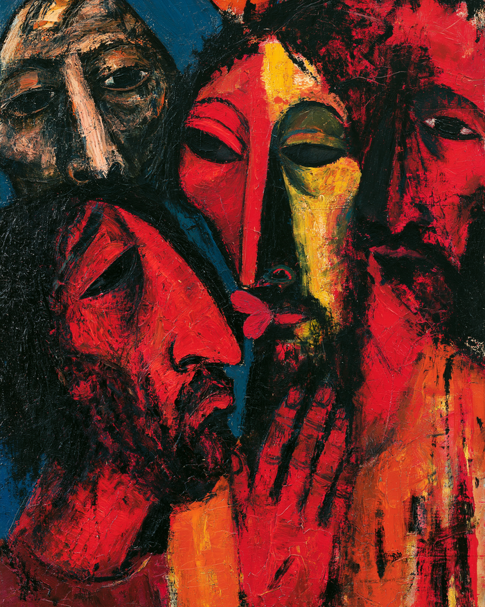 Judas svek - expressionist · Porträtt nr 11