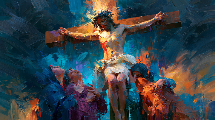 The Crucifixion - Expressionist · Landscape n° 20