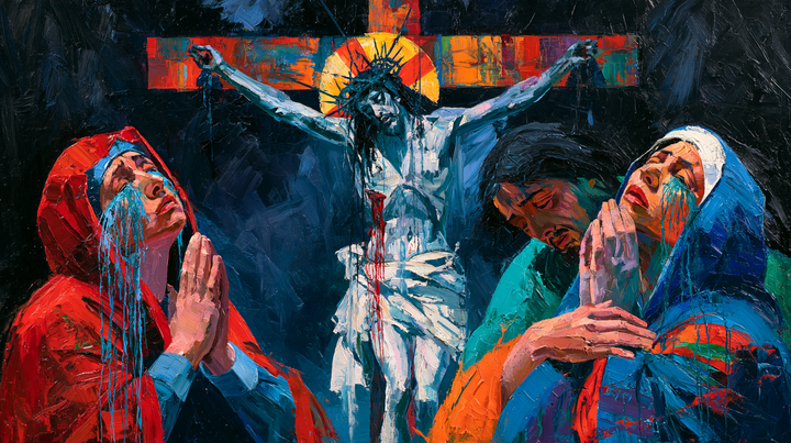 The Crucifixion - Expressionist · Landscape n° 21