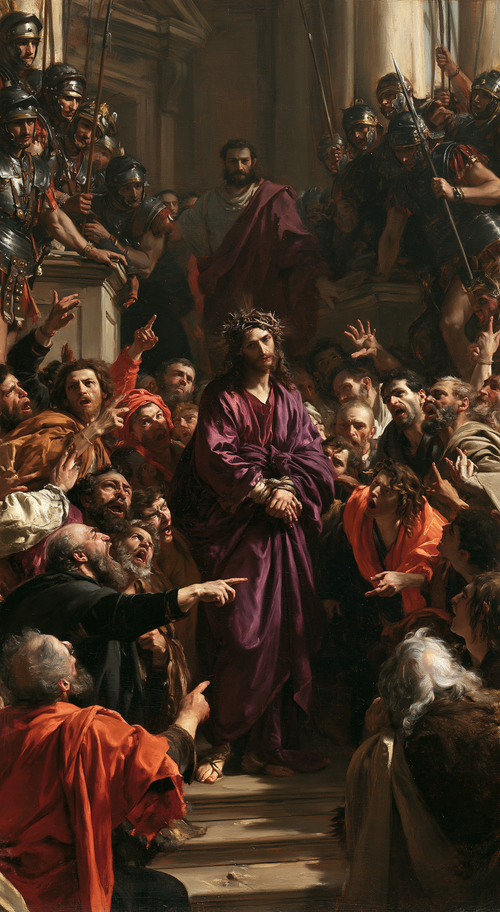 Ecce Homo - Explosion av rörelse · Porträtt nr 5 - Kristen konst