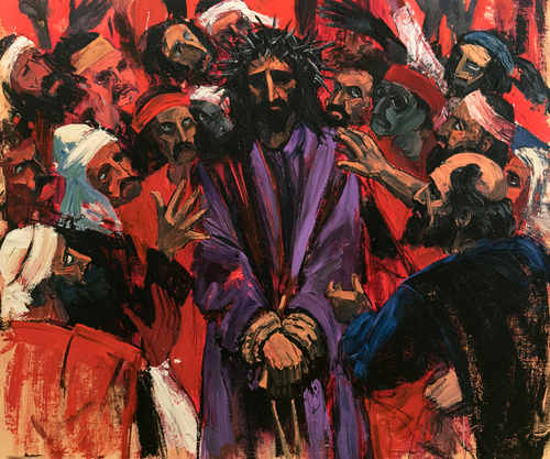 Ecce Homo - Expressionist · Landskap nr 3 - Kristen konst