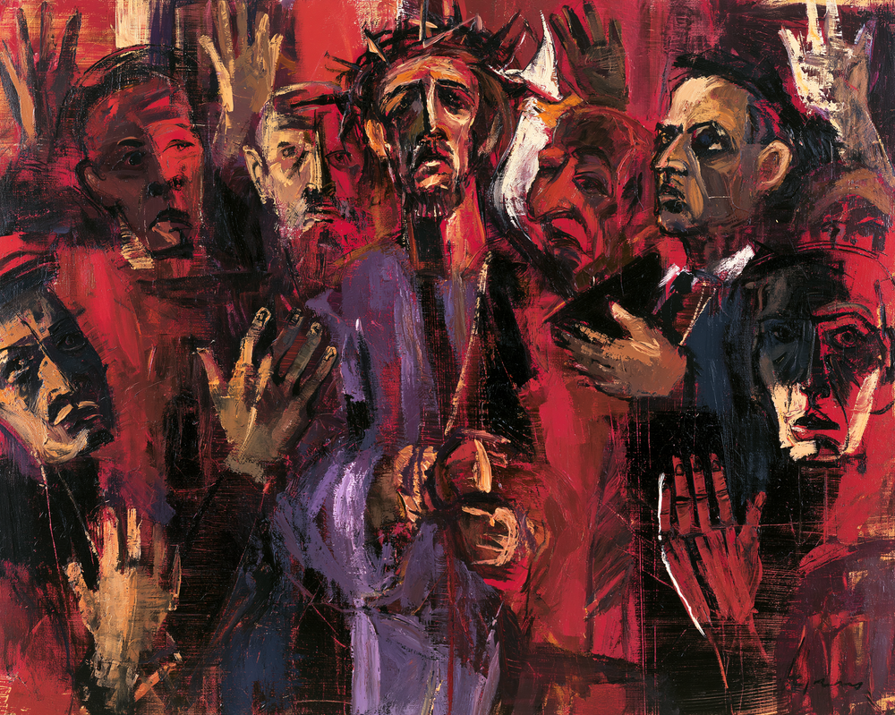 Ecce Homo - Expressionist · Landskap nr 4 - Kristen konst