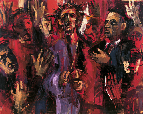 Ecce Homo - Expressionist · Landskap nr 4 - Kristen konst