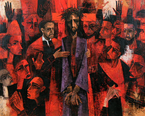 Ecce Homo - Expressionist · Landskap nr 5 - Kristen konst
