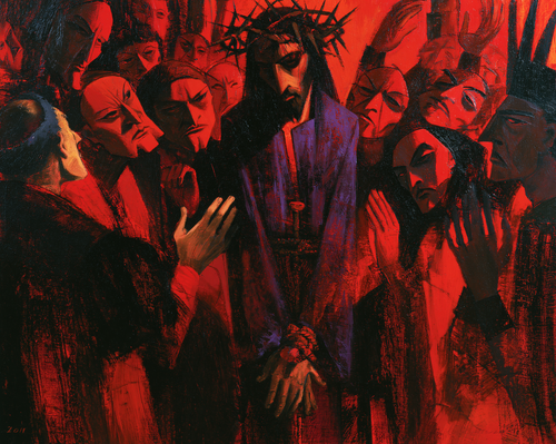 Ecce Homo - Expressionist · Landskap nr 6 - Kristen konst