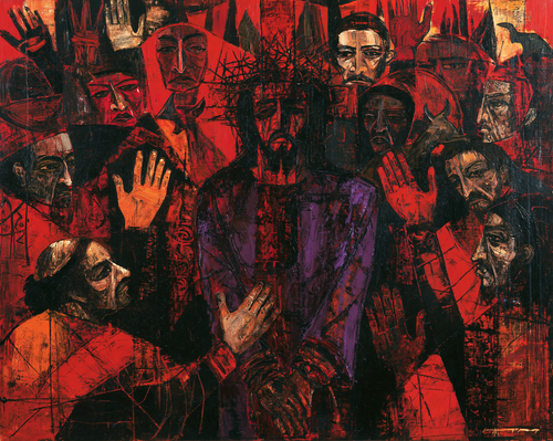 Ecce Homo - Expressionist · Landskap nr 7 - Kristen konst