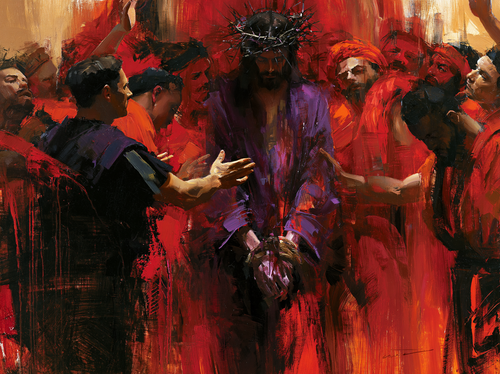 Ecce Homo - Expressionist · Landskap nr 9 - Kristen konst