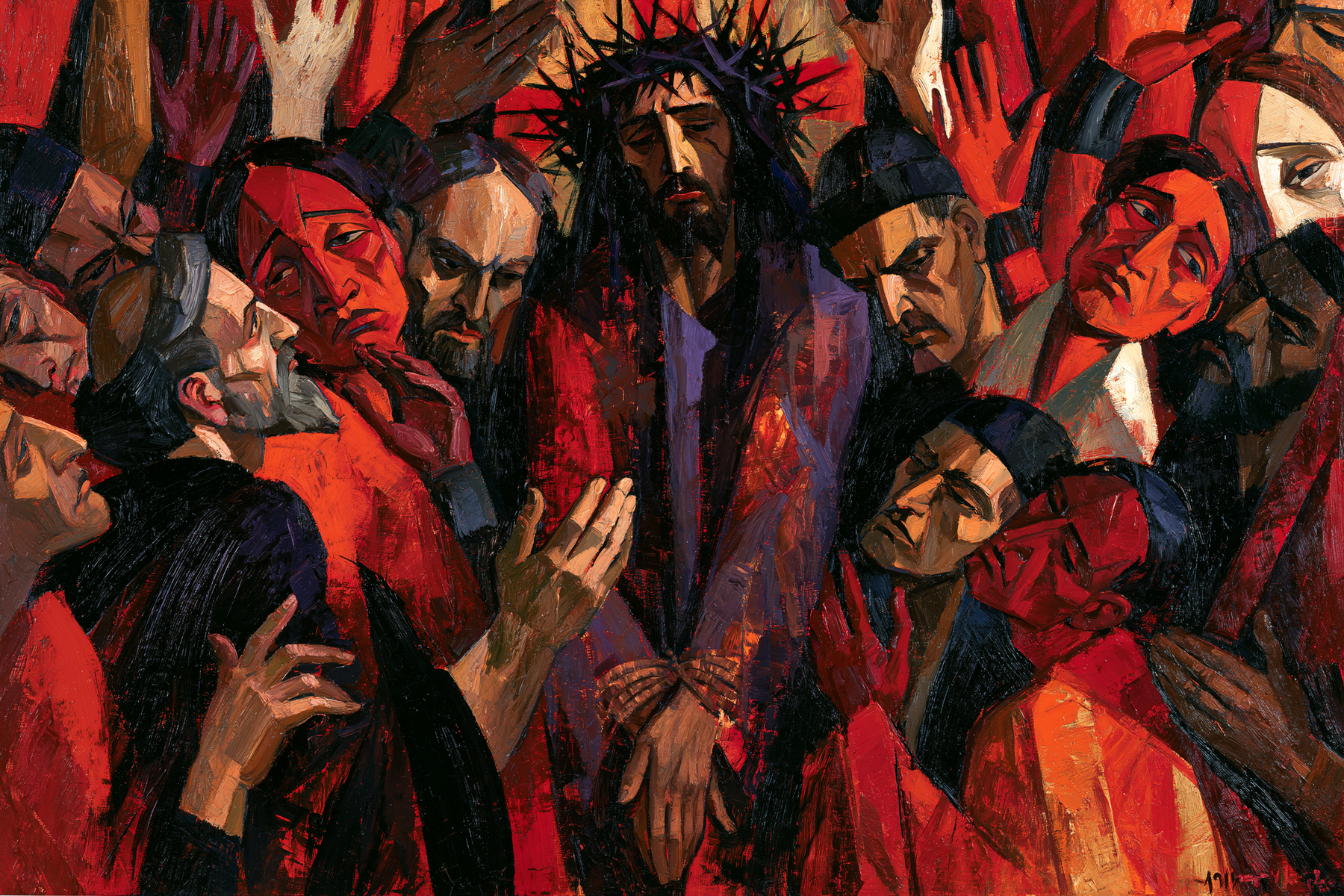 Ecce Homo - Expressionist · Landscape n° 13