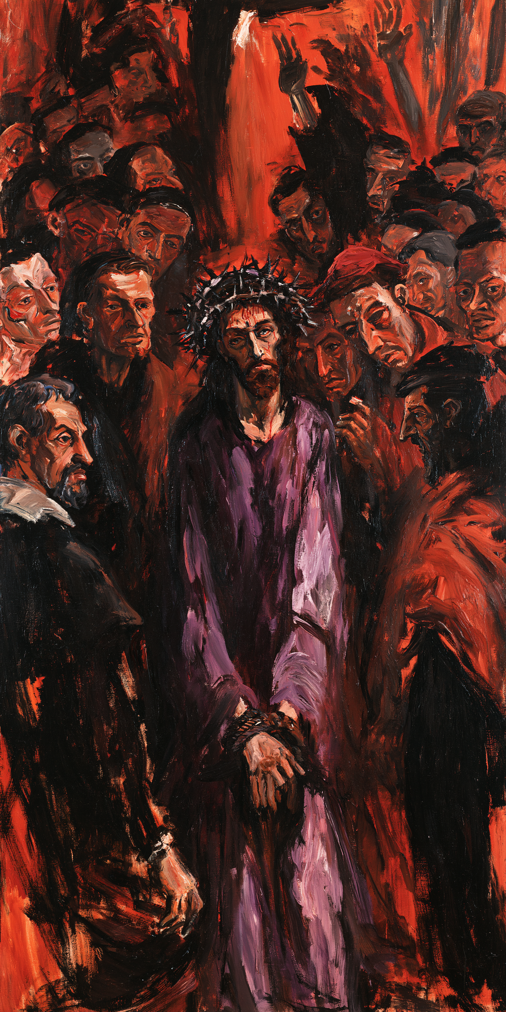 Ecce Homo - Expressionist · Porträtt nr 1 - Kristen konst