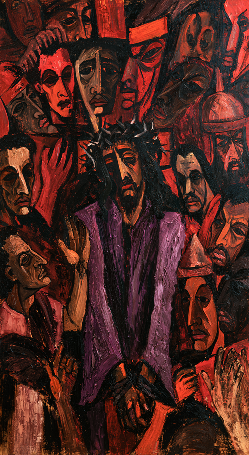 Ecce Homo - Expressionist · Porträtt nr 5 - Kristen konst