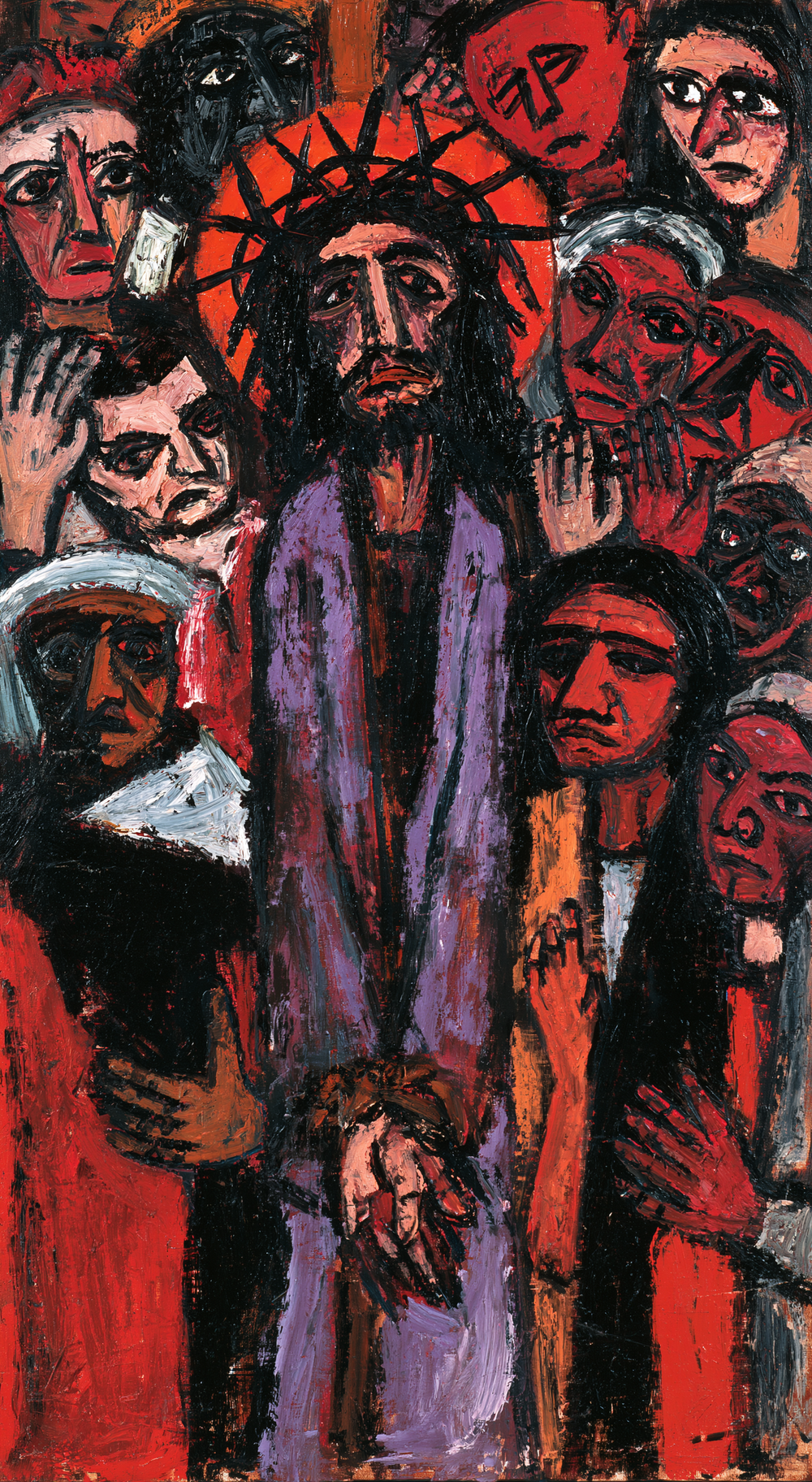 Ecce Homo - Expressionist · Porträtt nr 7 - Kristen konst
