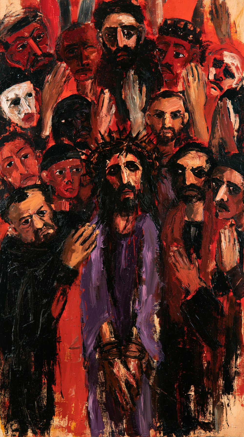 Ecce Homo - Expressionist · Porträtt nr 9 - Kristen konst