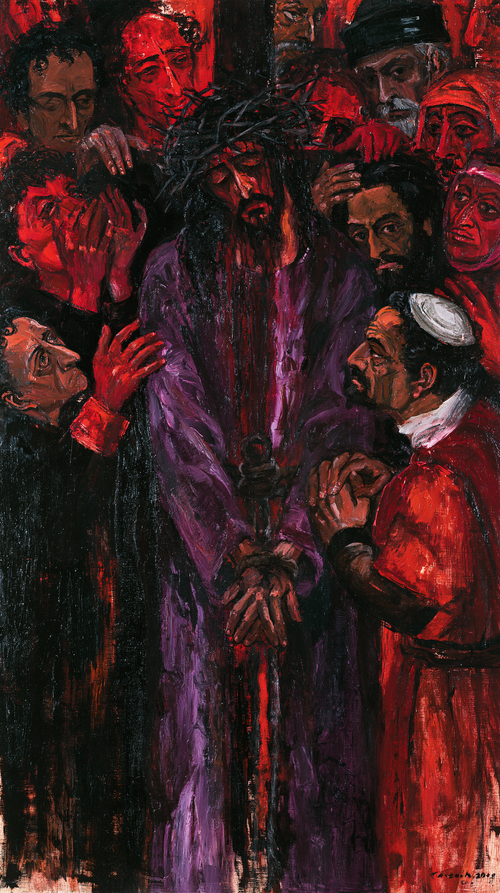 Ecce Homo - Expressionist · Porträtt nr 12 - Kristen konst
