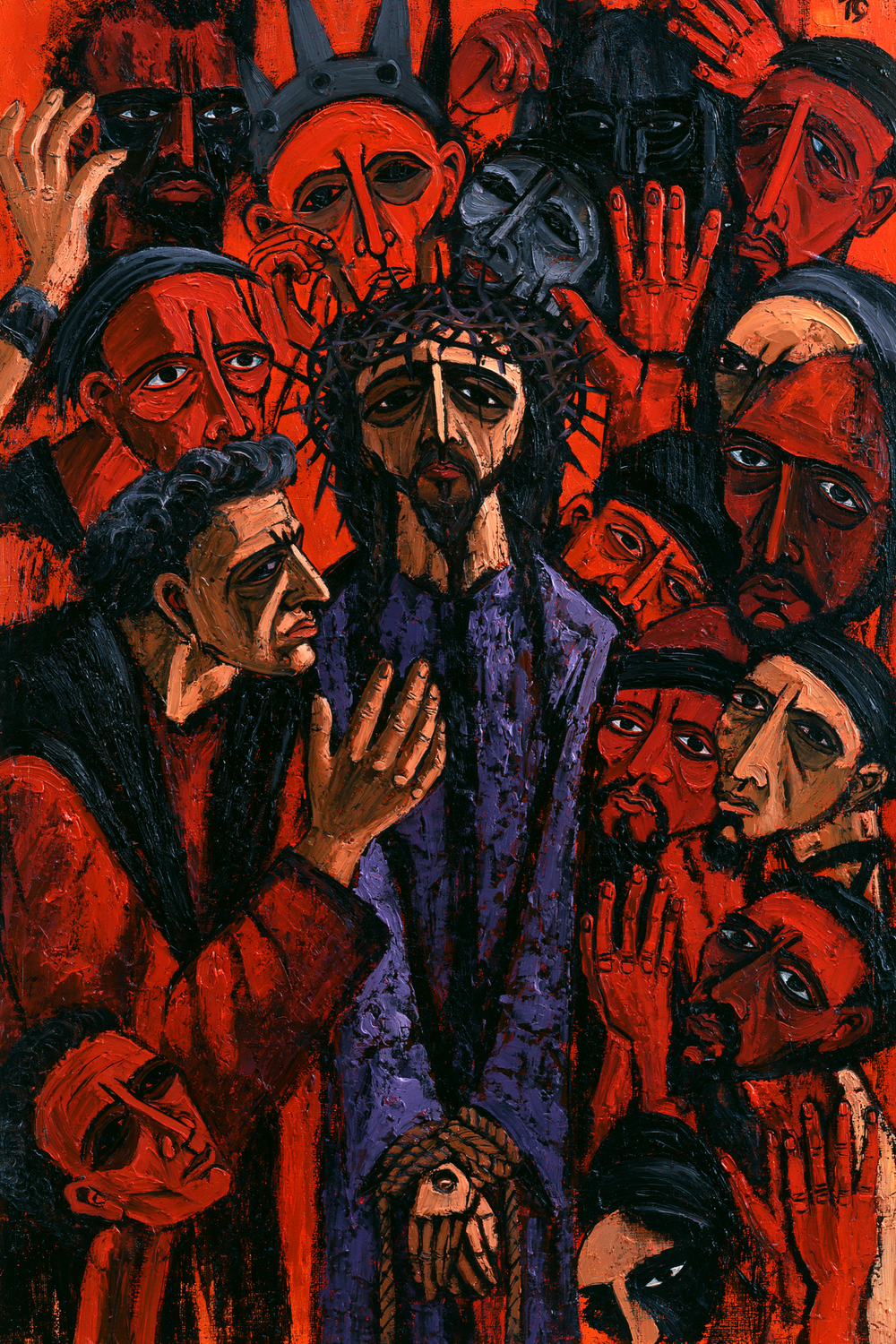 Ecce Homo - Expressionistisk · Porträtt nr 14 - Kristen konst