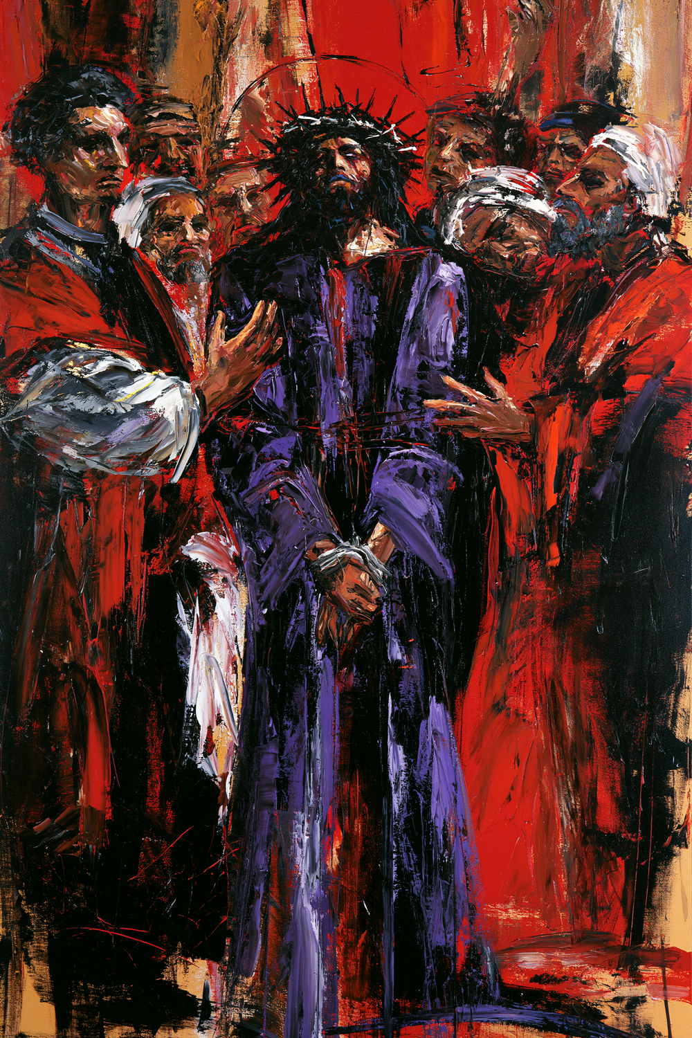 Ecce Homo - Expressionistisk · Porträtt nr 16 - Kristen konst
