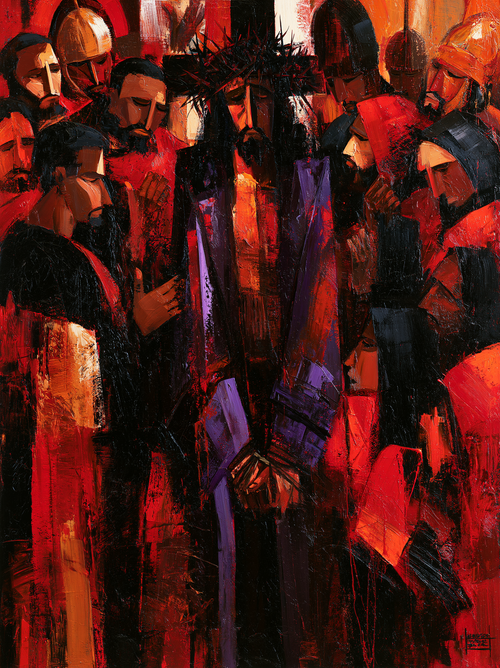 Ecce Homo - Expressionistisk · Porträtt nr 19 - Kristen konst