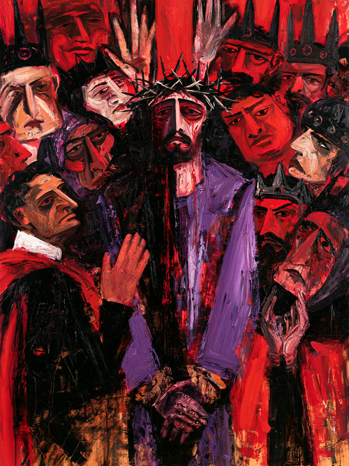 Ecce Homo - Expressionistisk · Porträtt nr 20 - Kristen konst