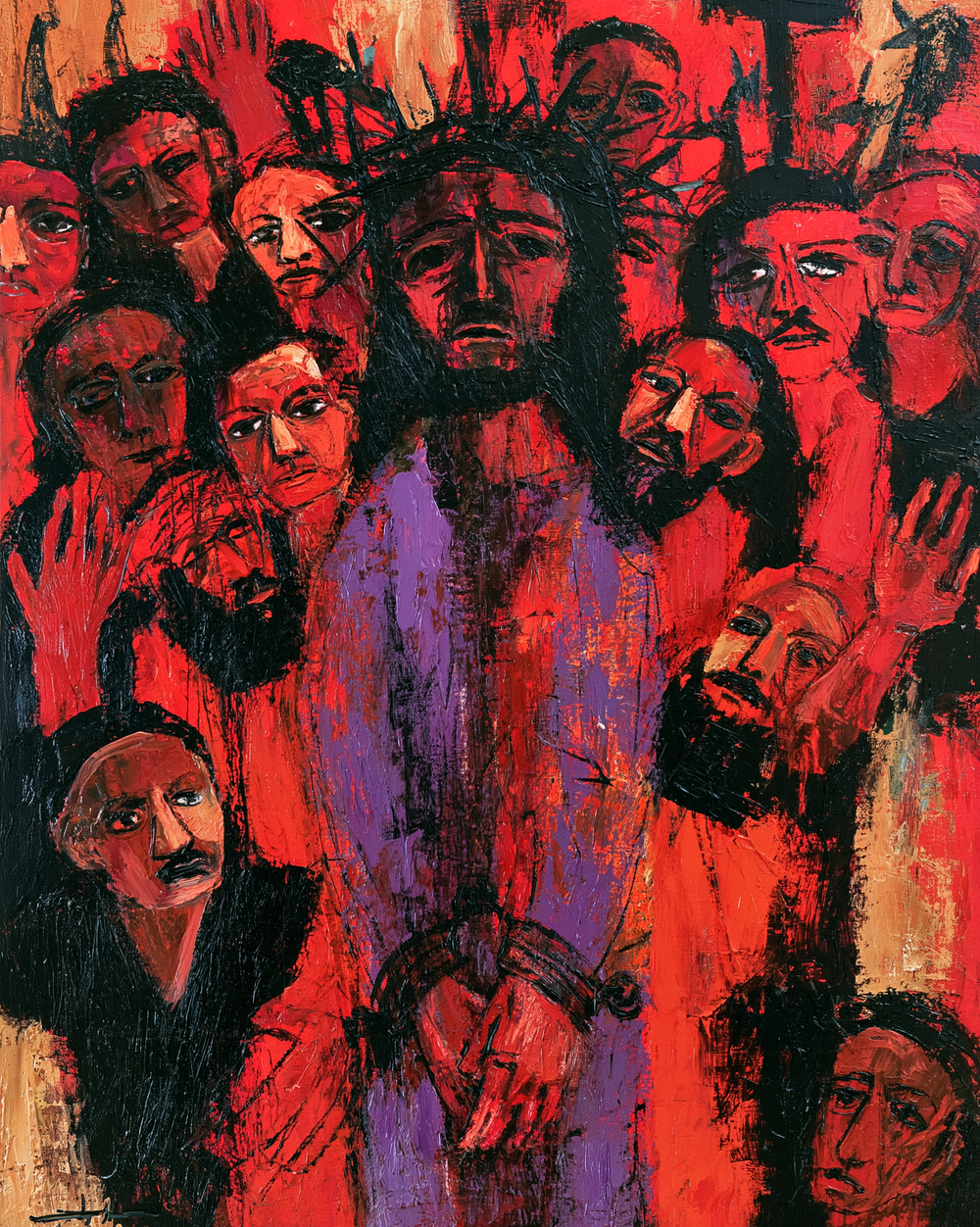 Ecce Homo - Expressionistisk · Porträtt nr 23 - Kristen konst
