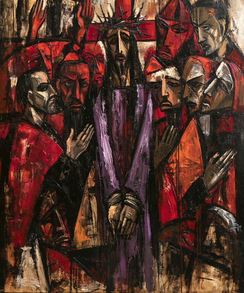 Ecce Homo - Expressionistisk · Porträtt nr 25 - Kristen konst