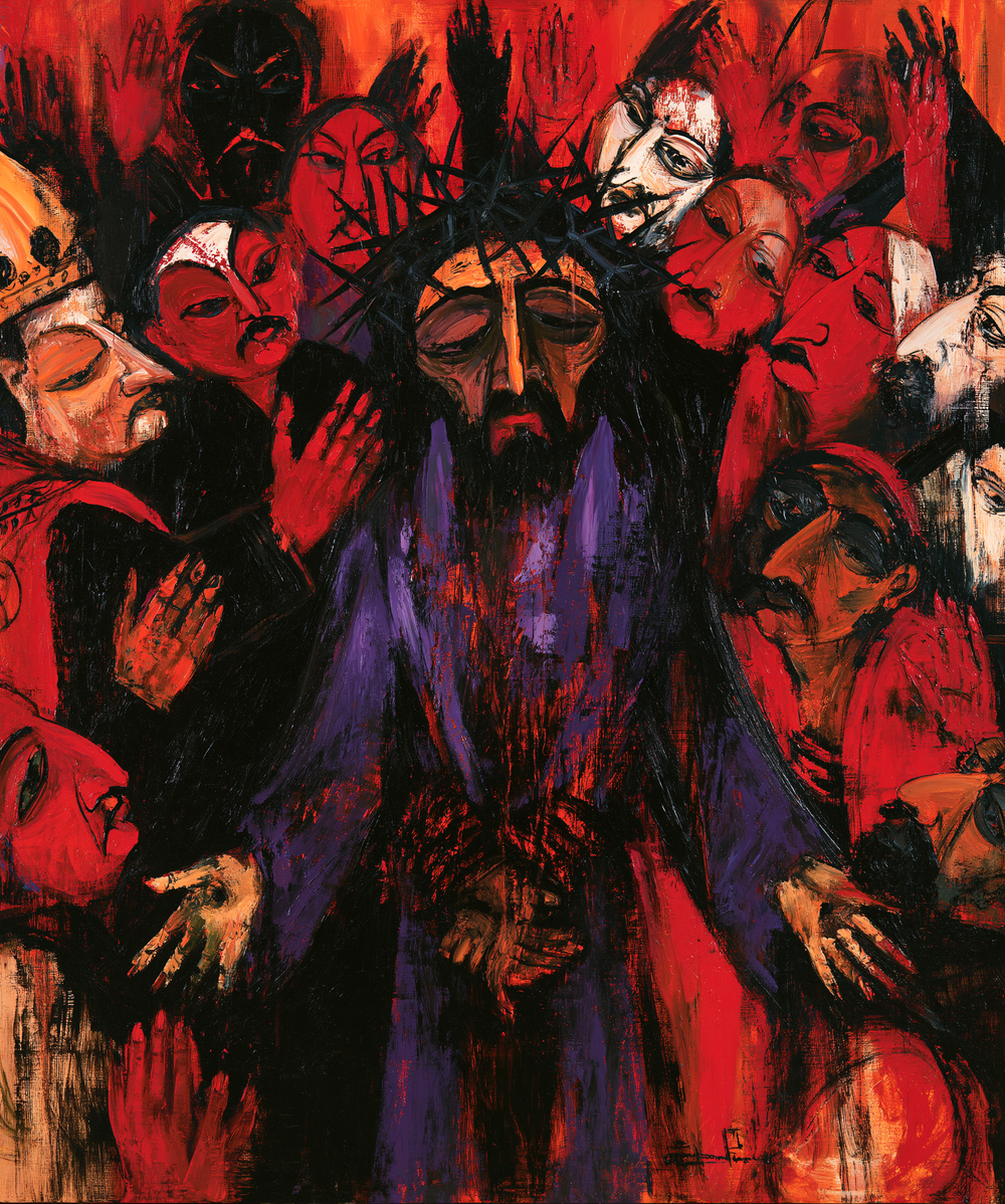 Ecce Homo - Expressionistisk · Porträtt nr 26 - Kristen konst