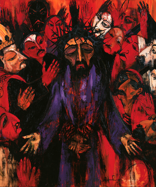Ecce Homo - Expressionistisk · Porträtt nr 26 - Kristen konst