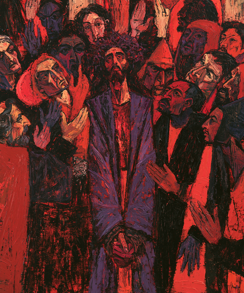Ecce Homo - Expressionistisk · Porträtt nr 27 - Kristen konst